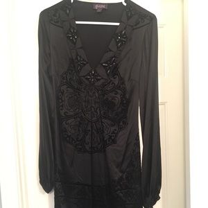 Hale Bob long-sleeve dress